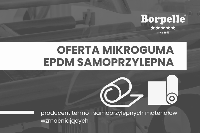 Oferta Mikroguma EPDM Samoprzylepna